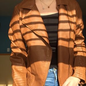 Leather jacket